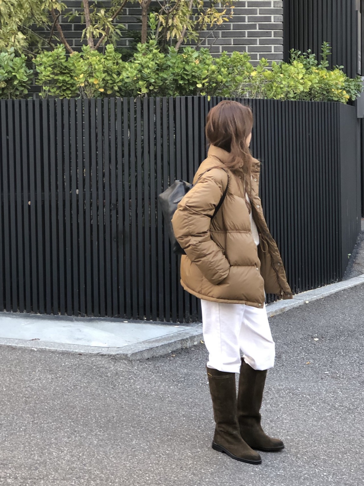 오슬로 덕다운 하프 패딩 상세 이미지 1