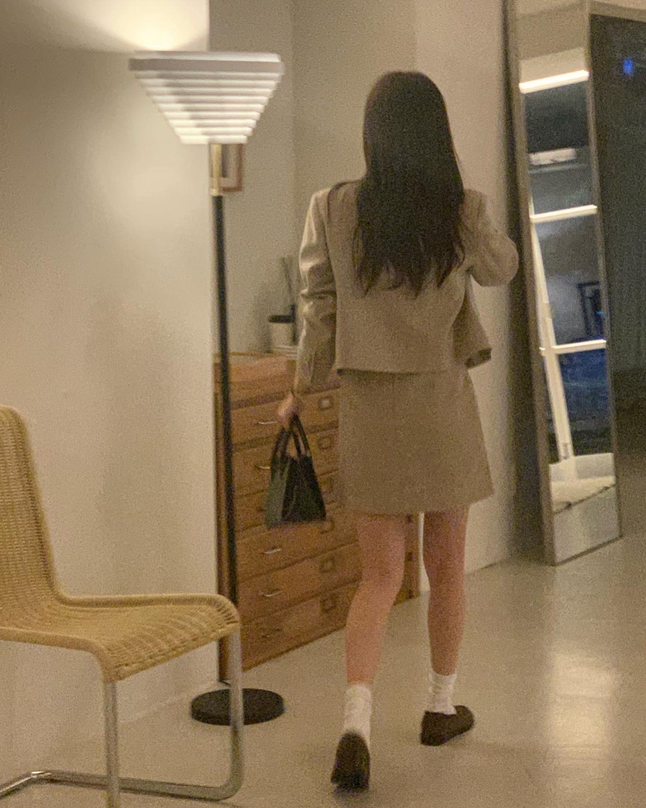 아워 울 숏 스커트 상세 이미지 4