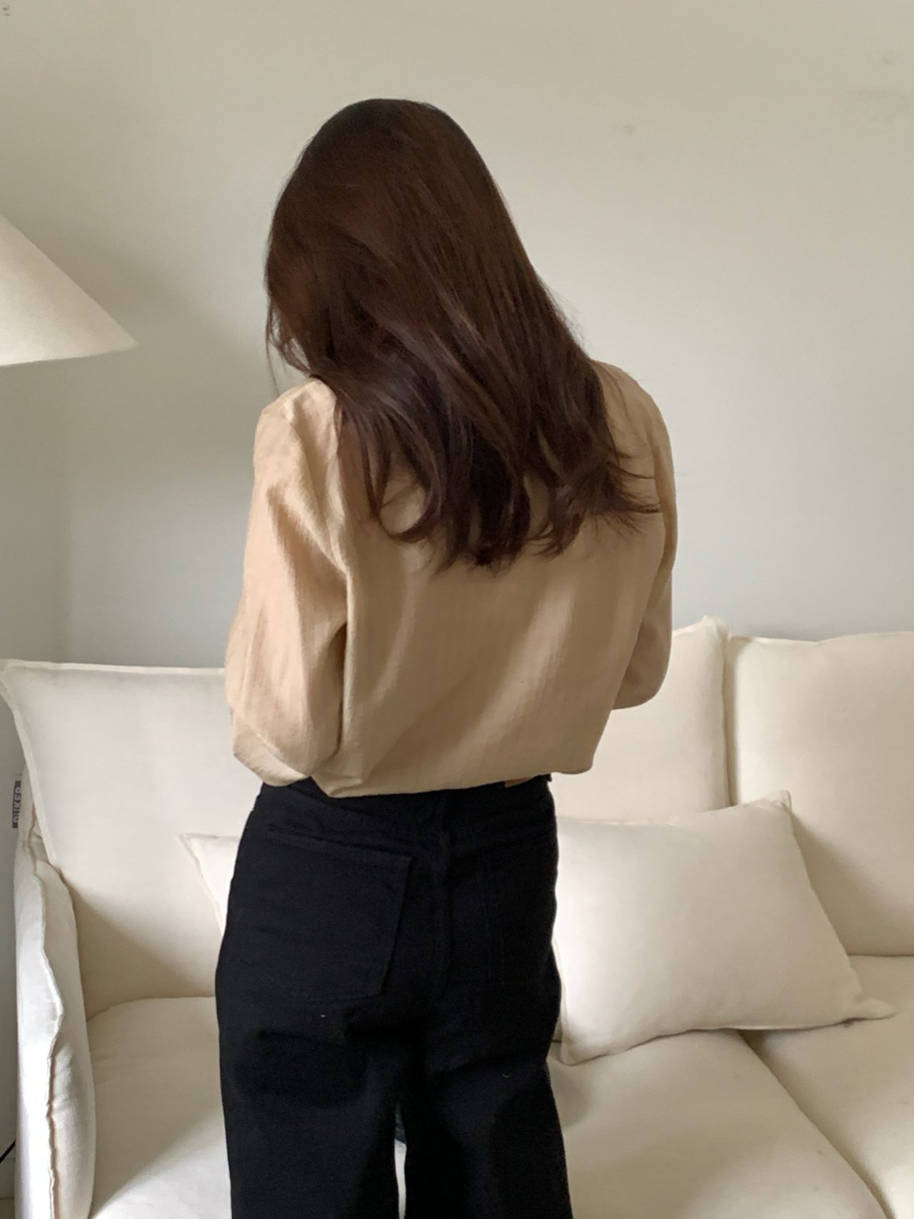 오브 레이스 블라우스 상세 이미지 6