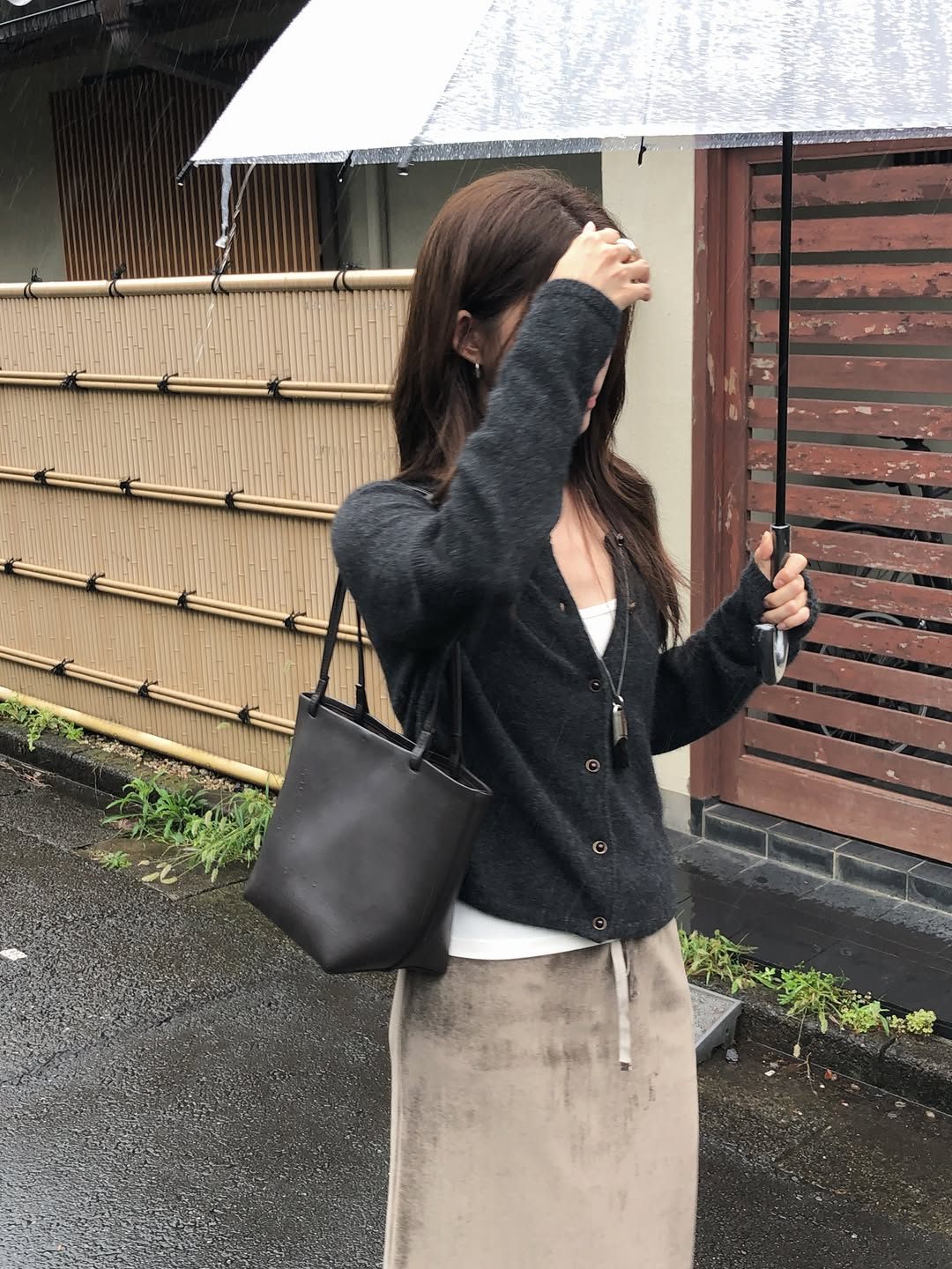 폴린 라쿤 가디건 상세 이미지 3