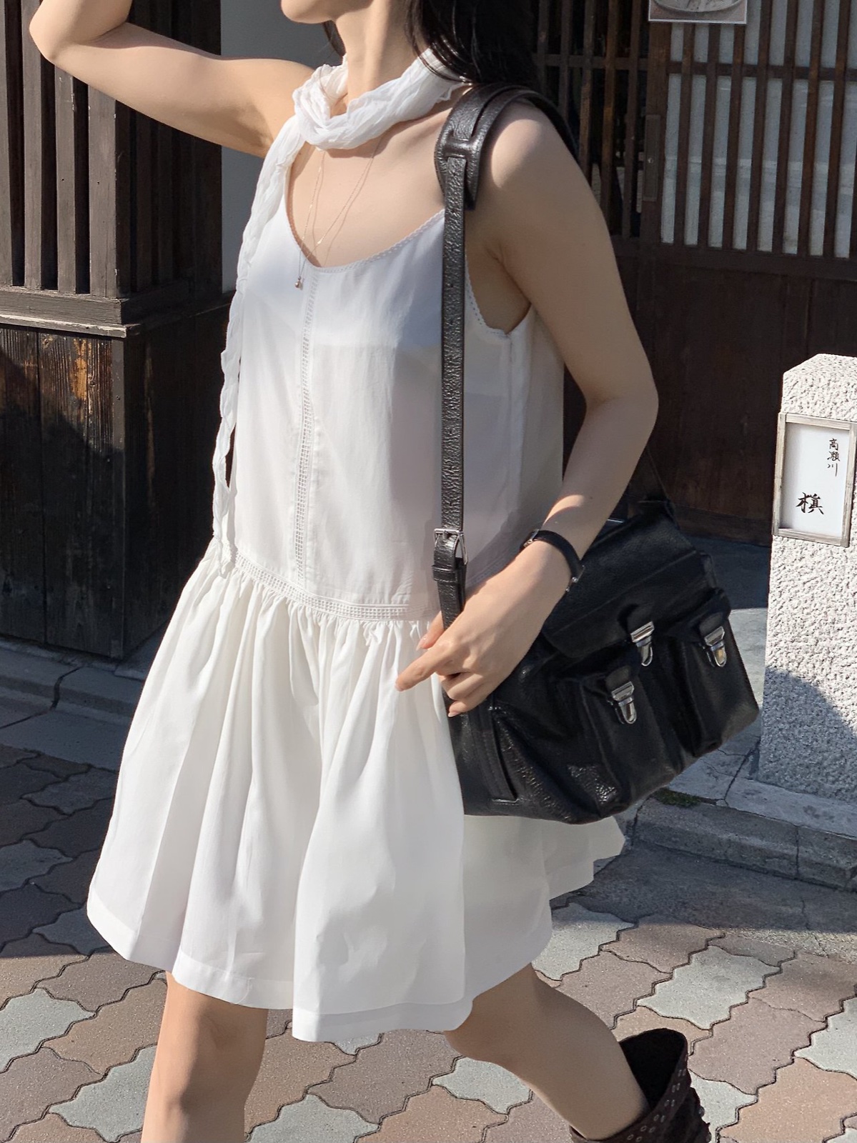피치 레이스 숏 원피스 상세 이미지 3