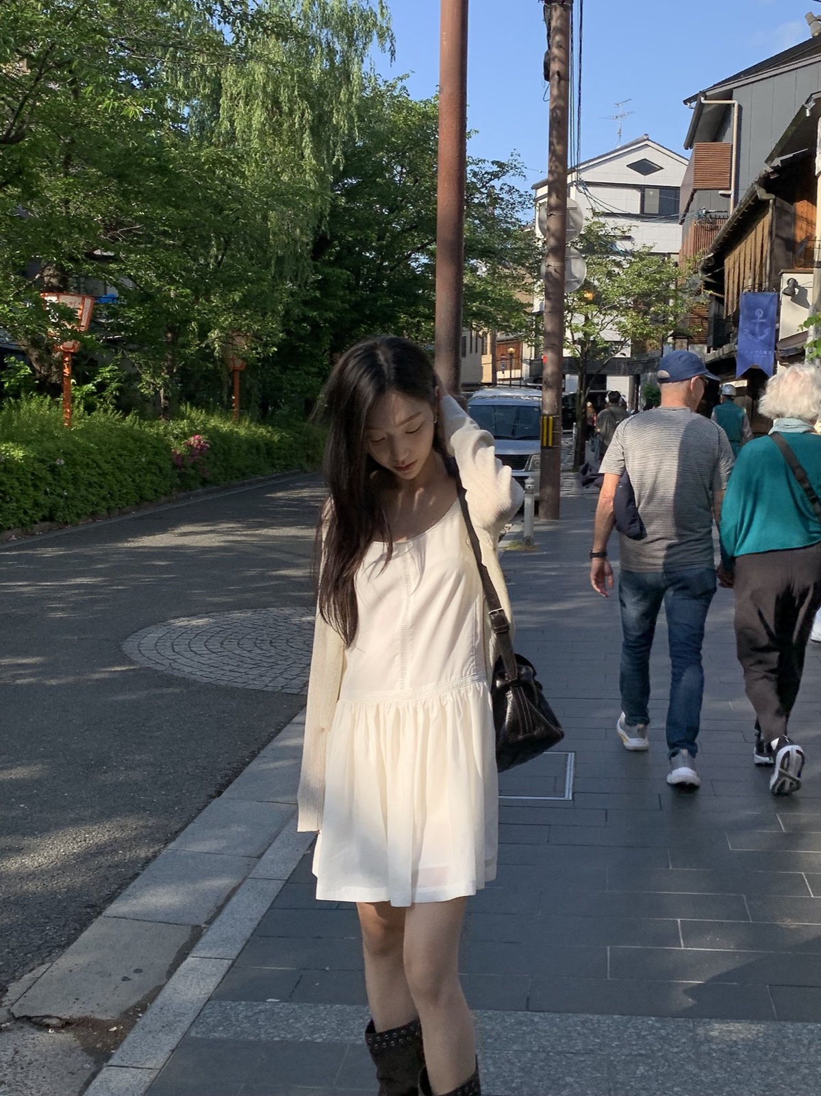 피치 레이스 숏 원피스 상세 이미지 11