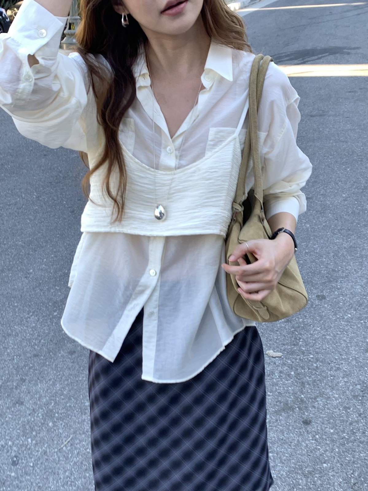 플리츠 크롭 뷔스티에 상세 이미지 9