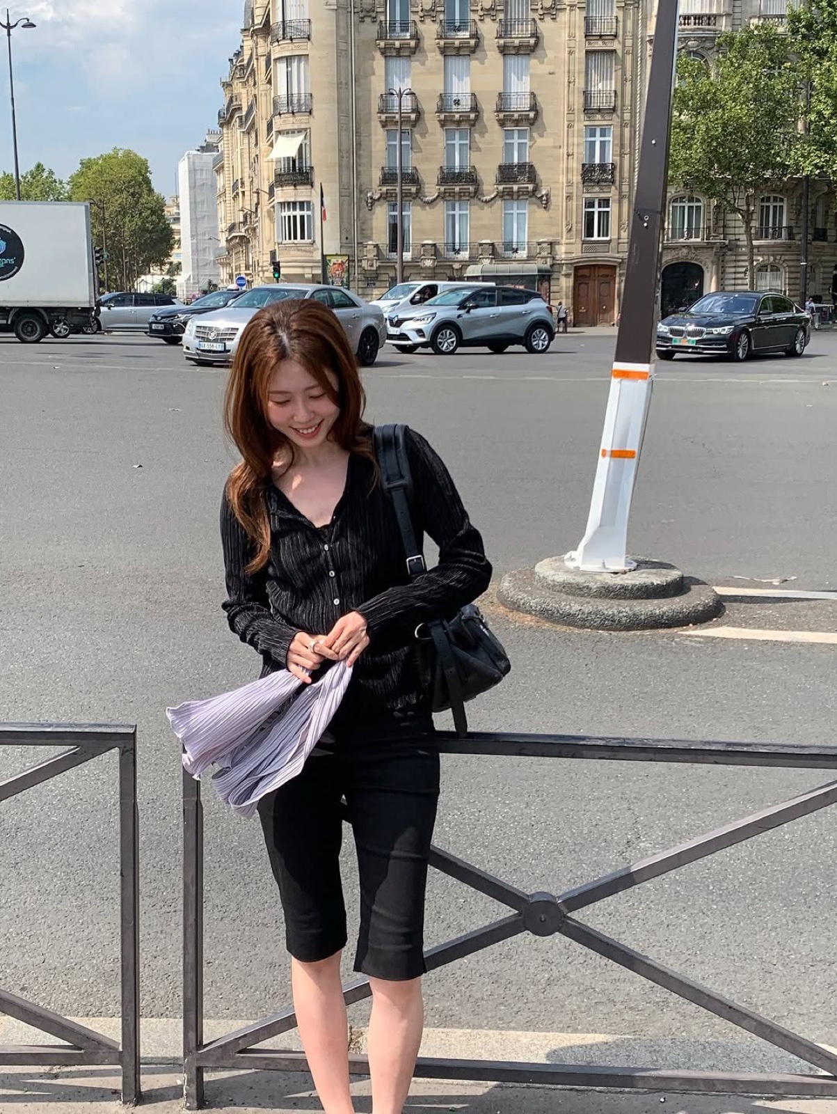 플리셰 롱 스카프 상세 이미지 7