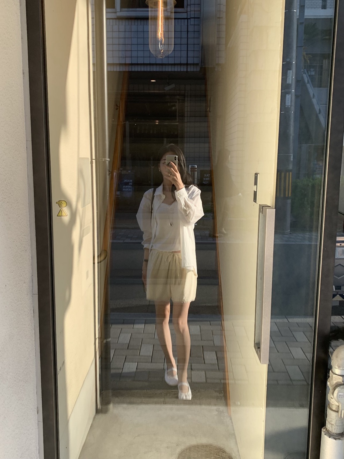 퓨어 레이스 하프 밴딩 팬츠 상세 이미지 6