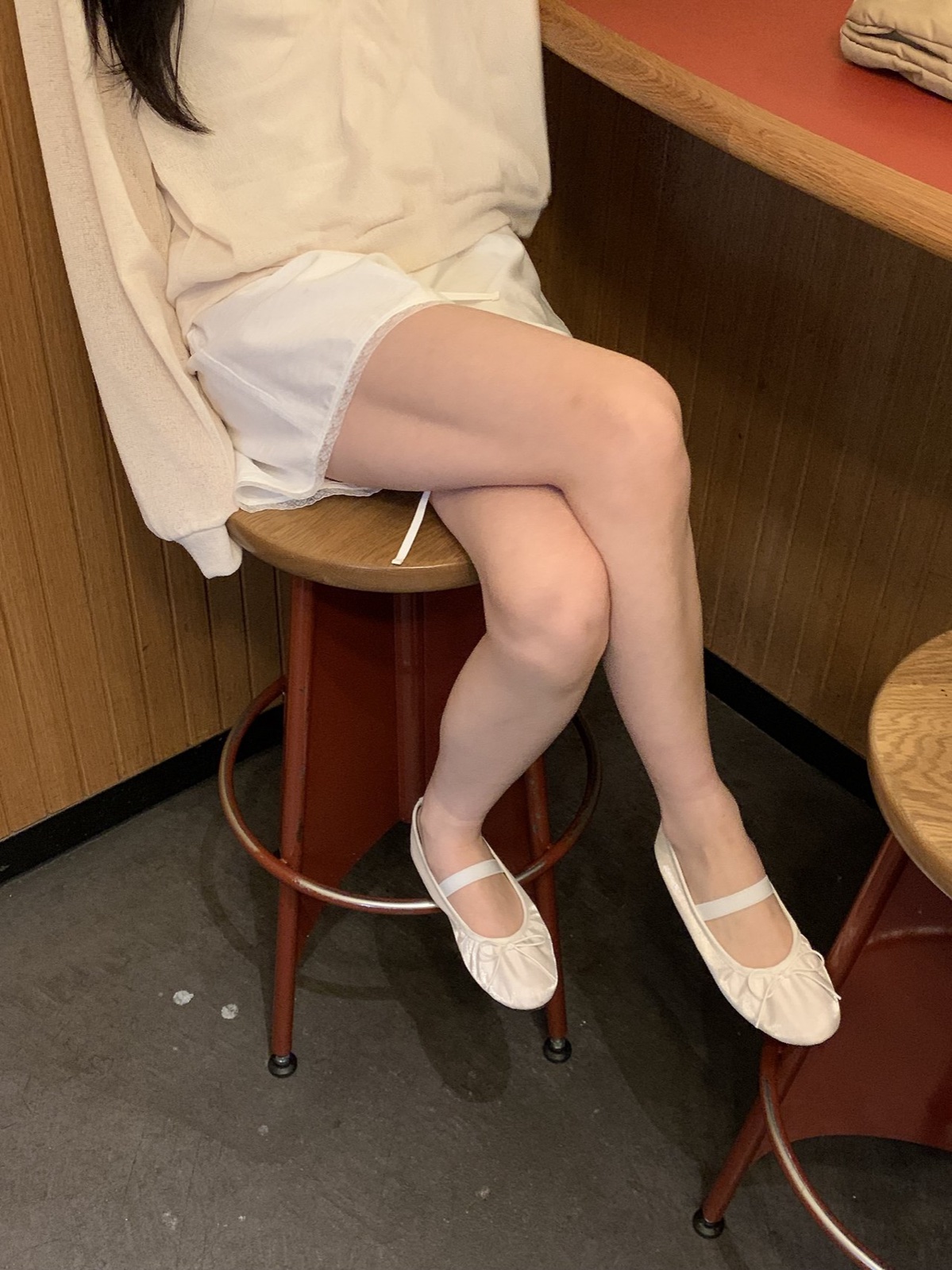 퓨어 레이스 하프 밴딩 팬츠 상세 이미지 10