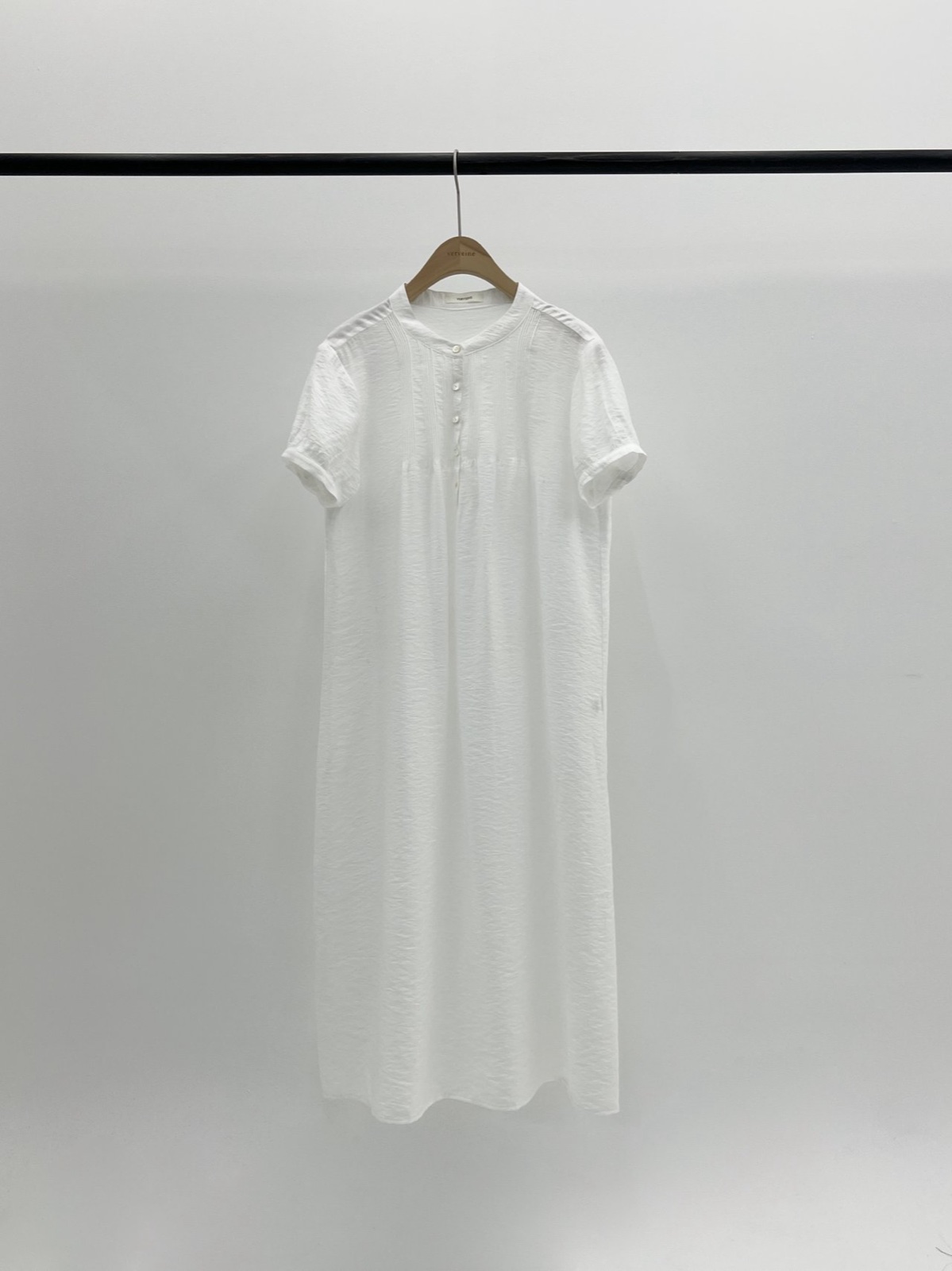 레이나 핀턱 반팔 원피스 상세 이미지 10