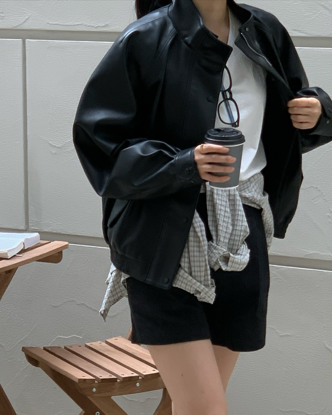 루벤 하이넥 레더 블루종 상세 이미지 7