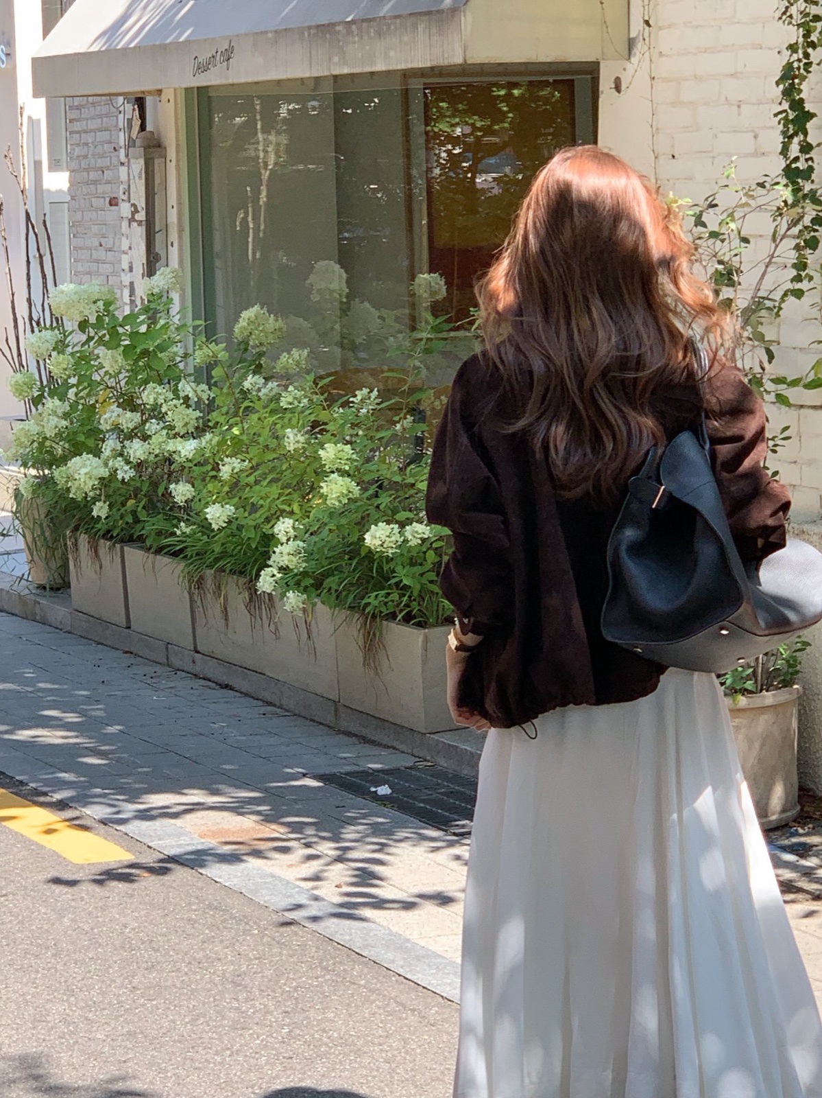 레우벤 돈피 하이넥 스웨이드 블루종 상세 이미지 2