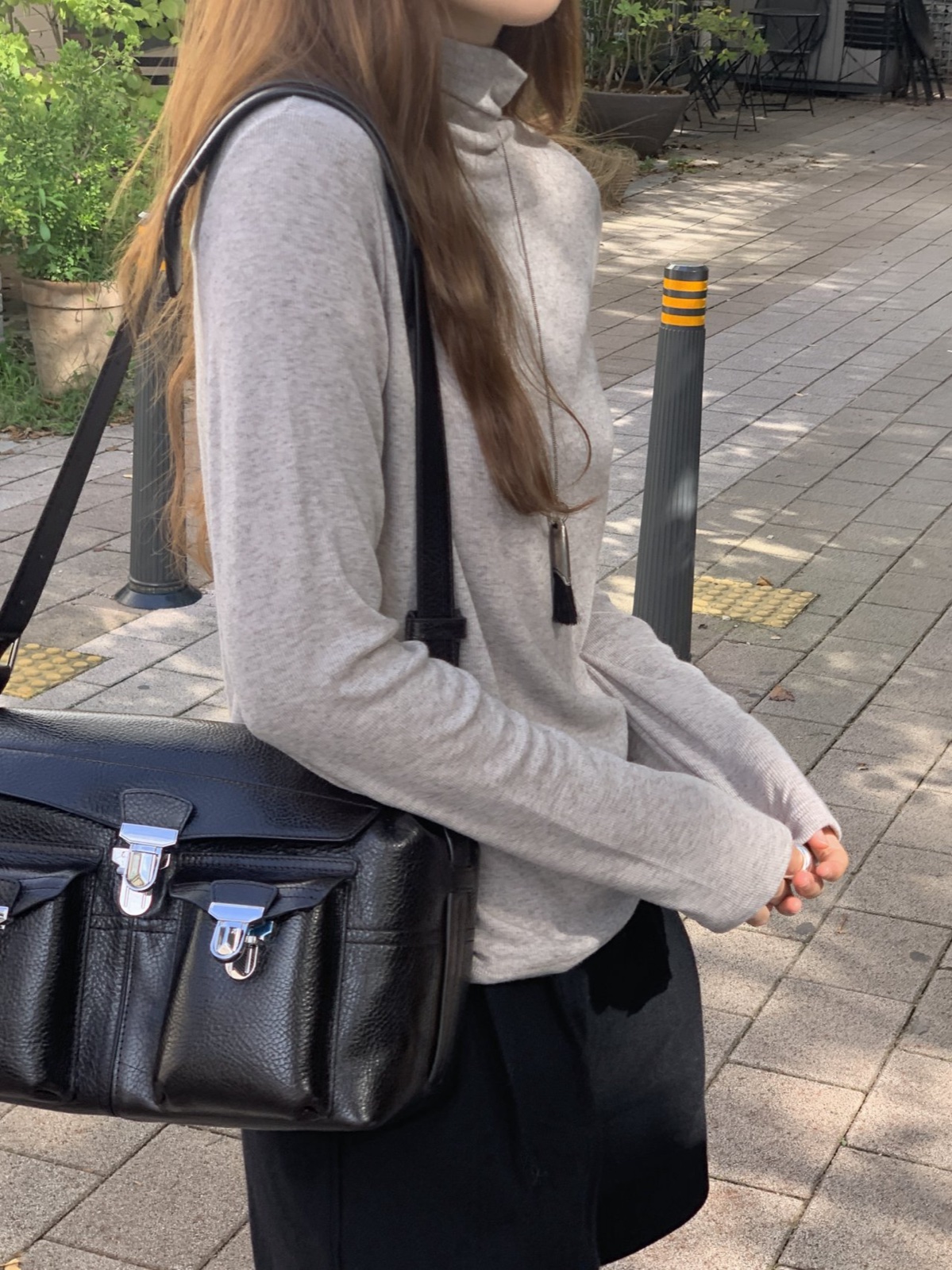 리아 소프트 긴팔 터틀넥 상세 이미지 6