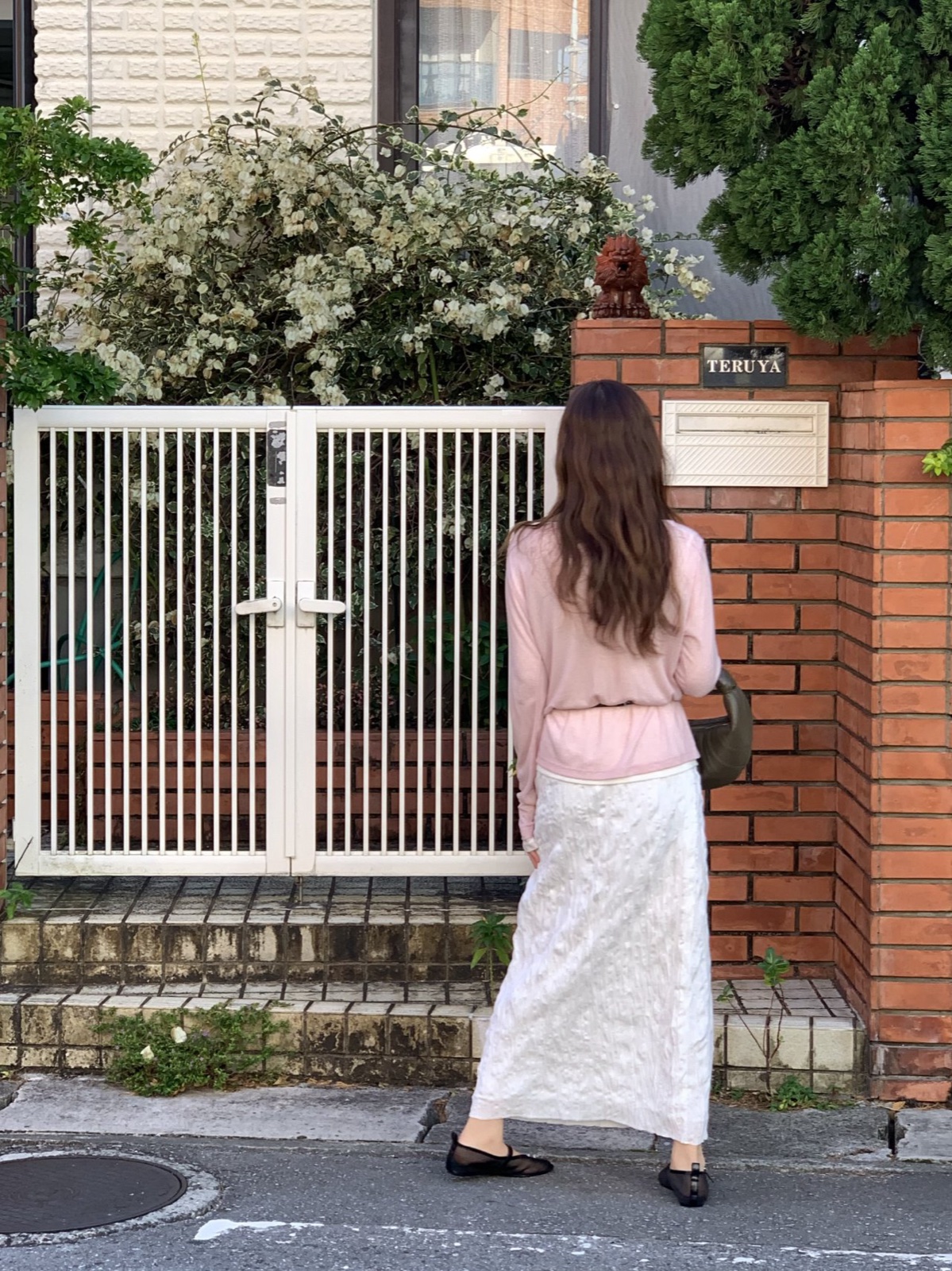 리안 플리츠 밴딩 롱 스커트 상세 이미지 9