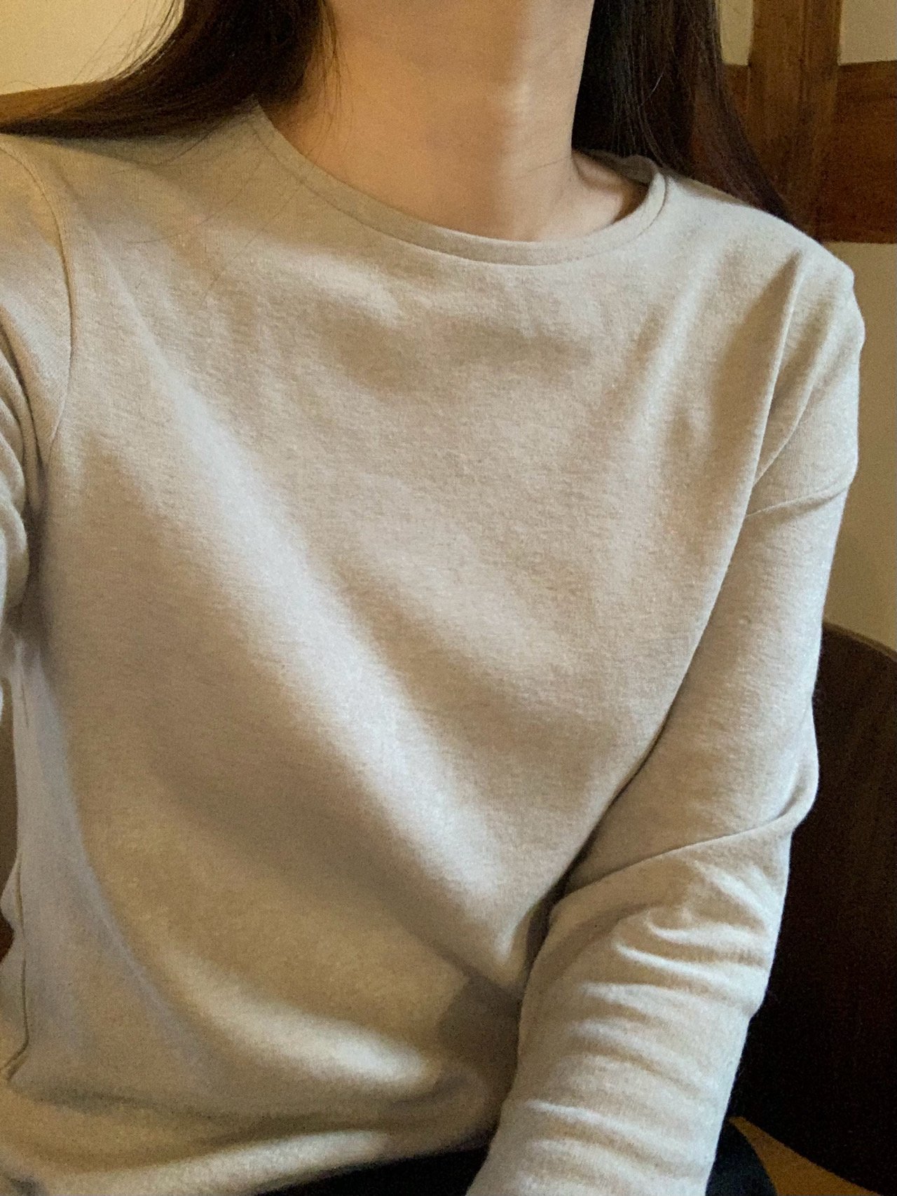 리엘 앙고라 라운드 티셔츠 상세 이미지 2