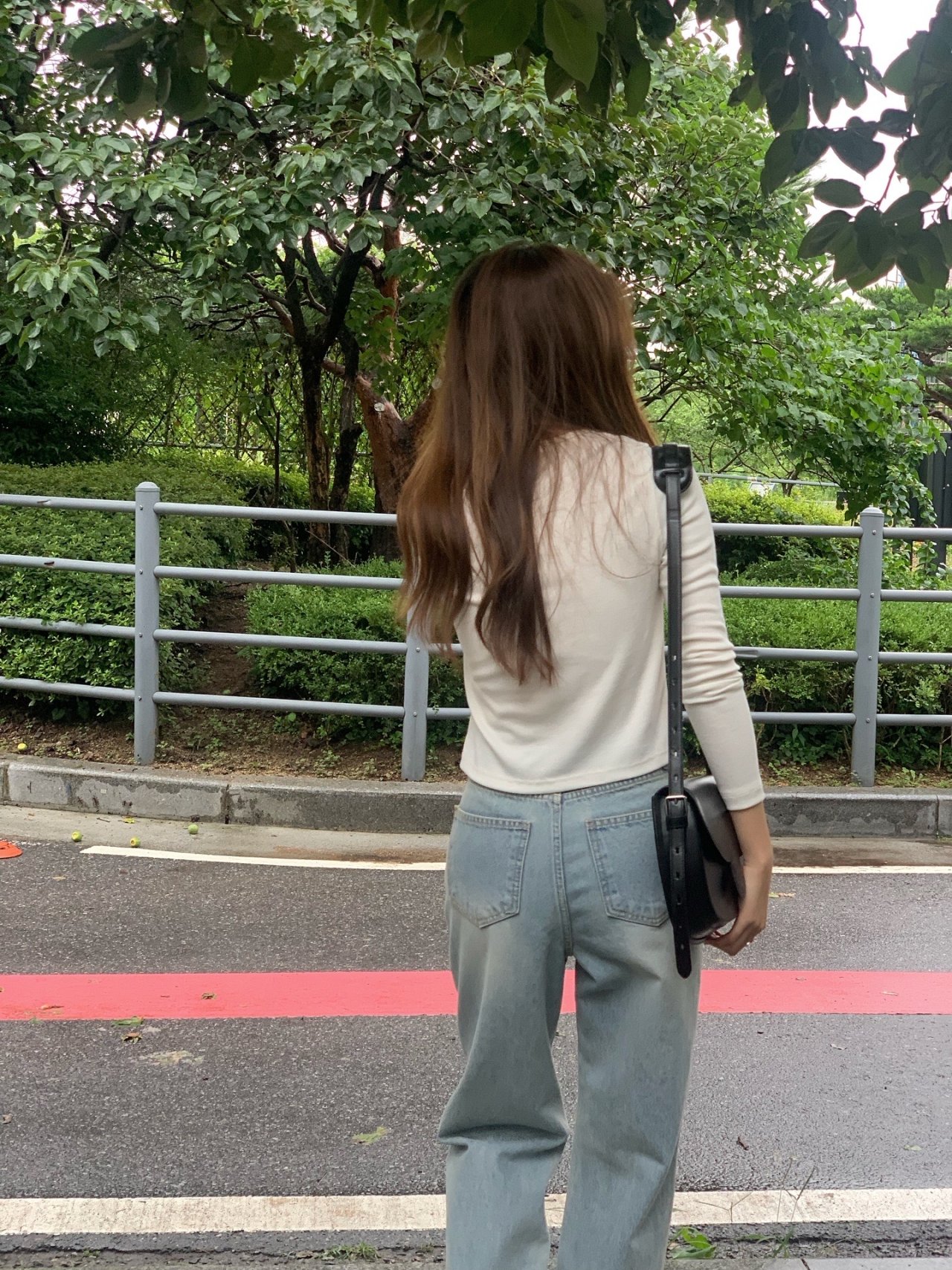 루니 골지 라운드 가디건 상세 이미지 3