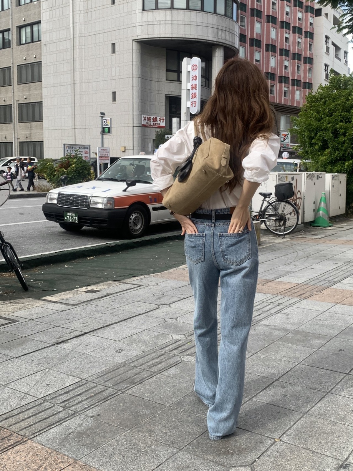 로라 스트레이트 핏 데님 팬츠 상세 이미지 9
