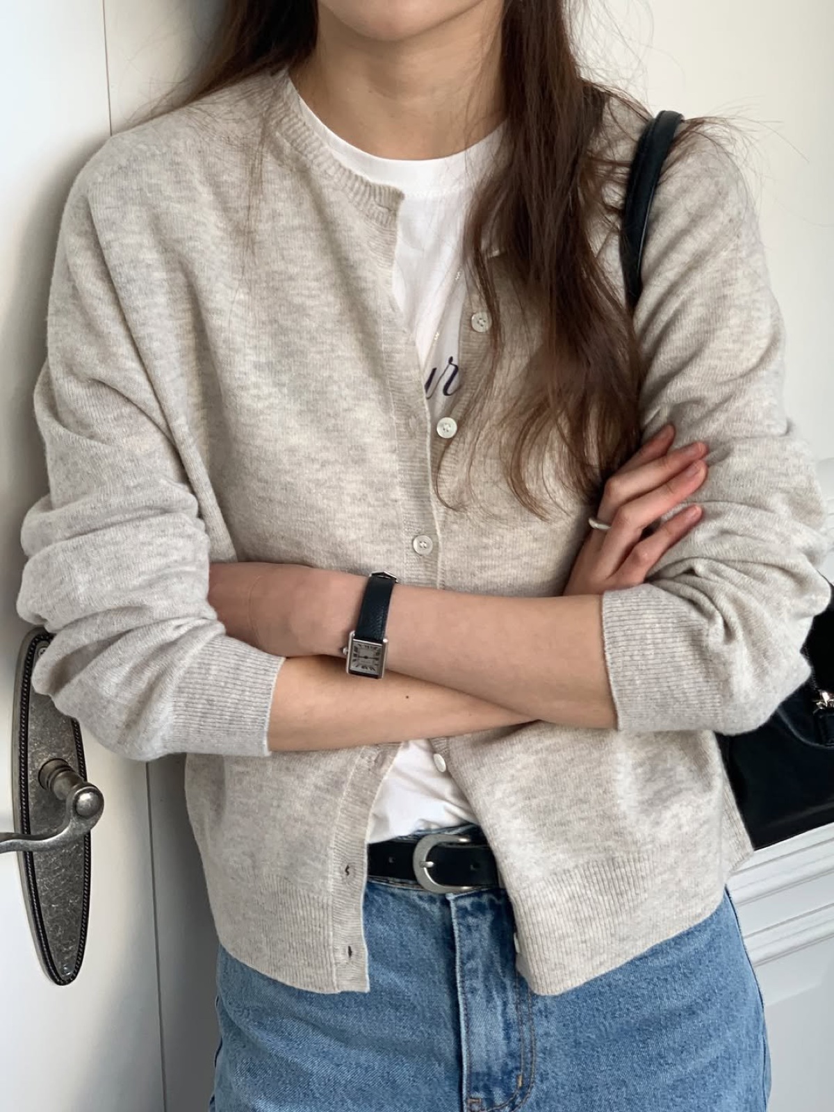 로즈 홀가먼트 라운드 가디건 상세 이미지 2