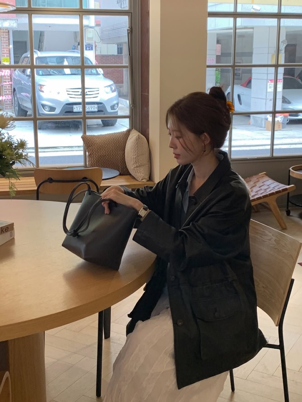 로브 램스킨 레더 야상자켓 상세 이미지 3