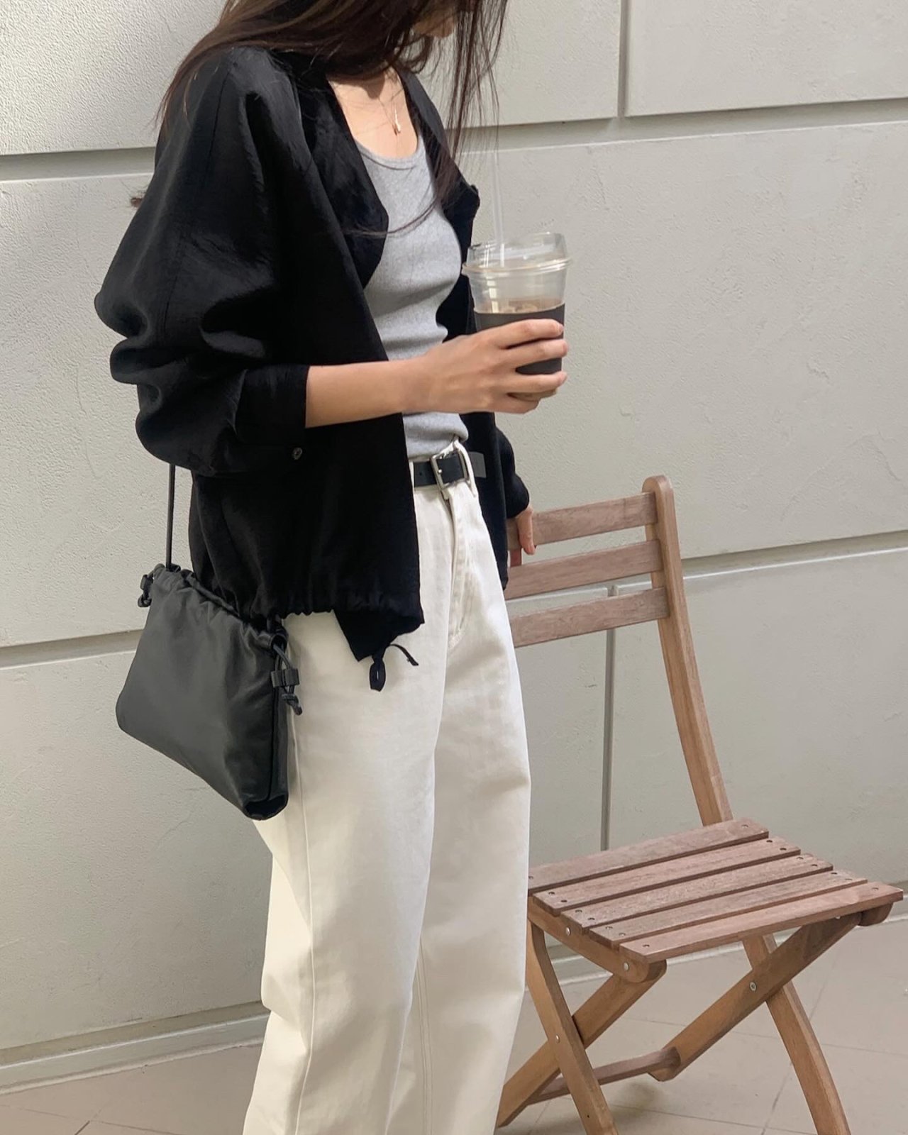 로우 라운드 블라우스 자켓 상세 이미지 7