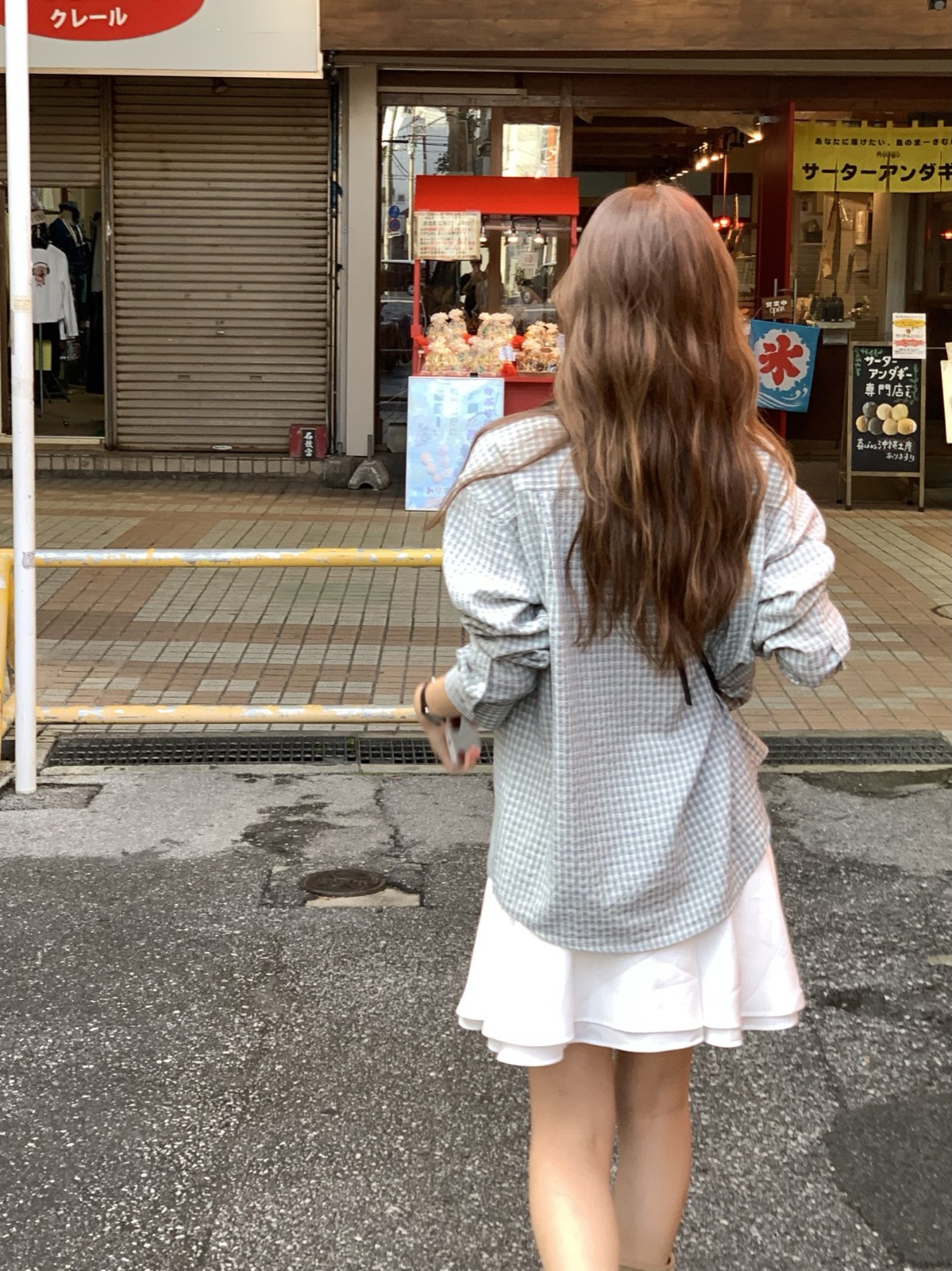 루엔 소프트 체크 셔츠 상세 이미지 6