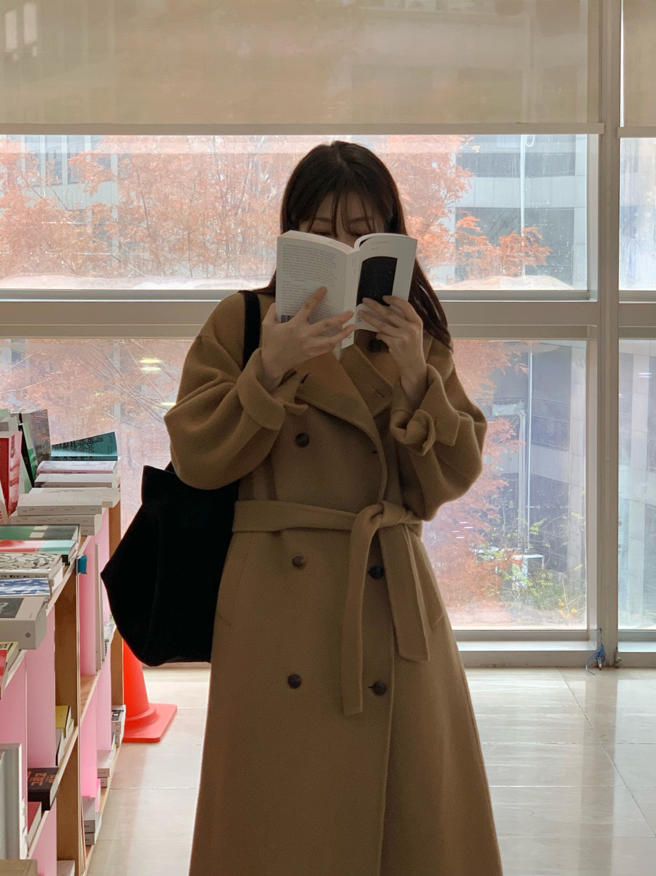 세인트 반하이넥 더블 핸드메이드 코트 상세 이미지 3