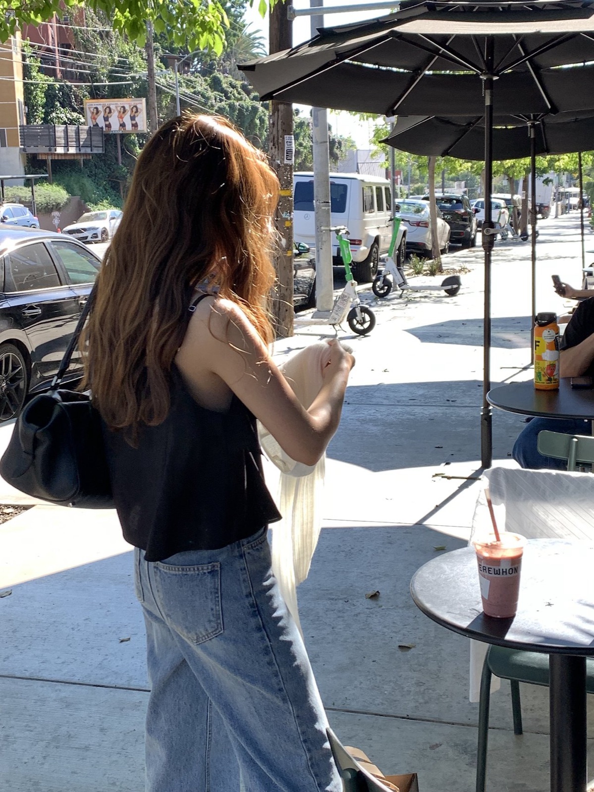 셀린 리본 슬리브리스 블라우스 상세 이미지 9