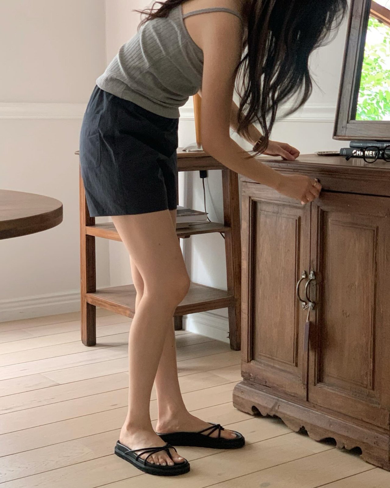 줄지 셔링 레이스 나시 상세 이미지 10