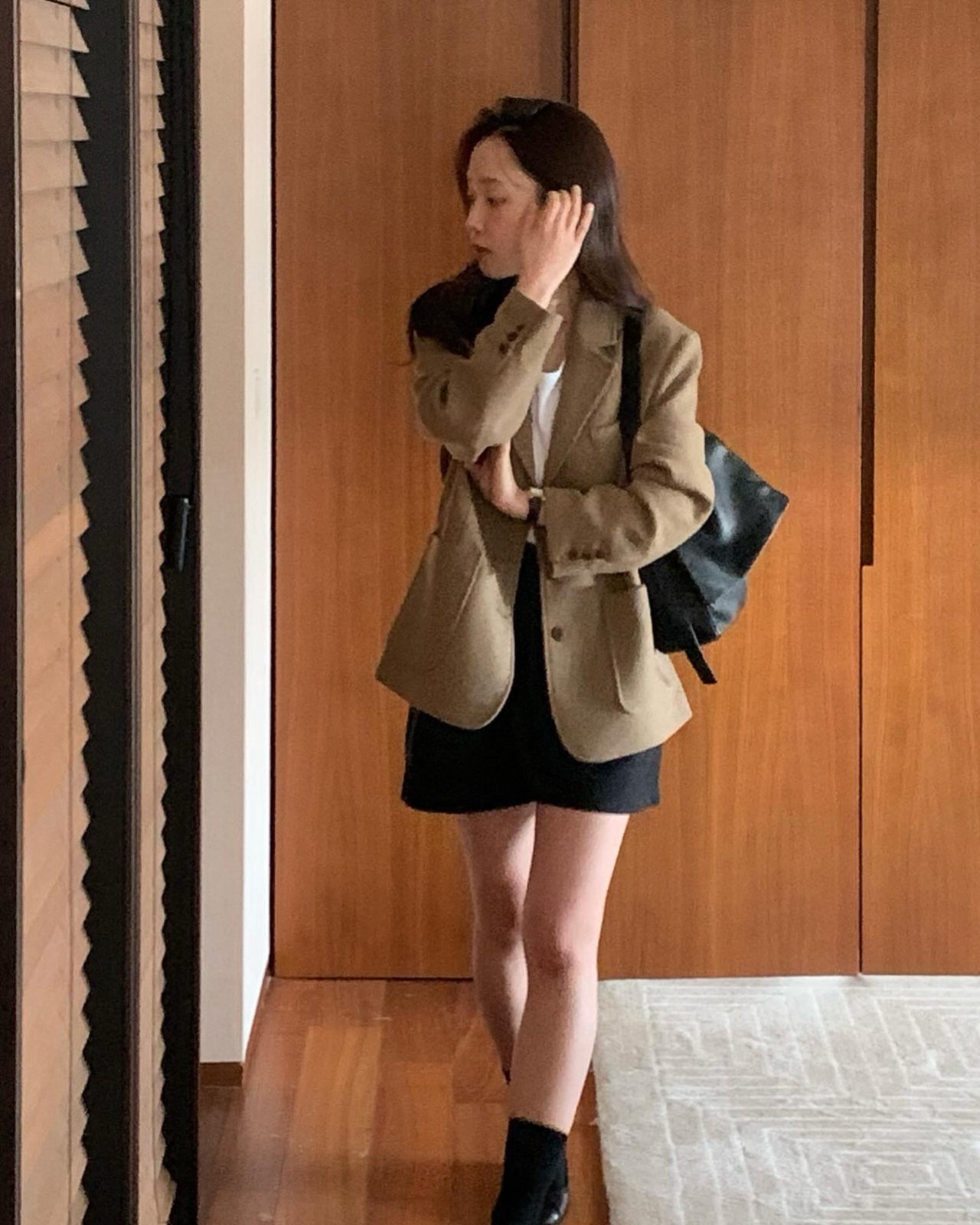 스프링 울 보카시 자켓 상세 이미지 3