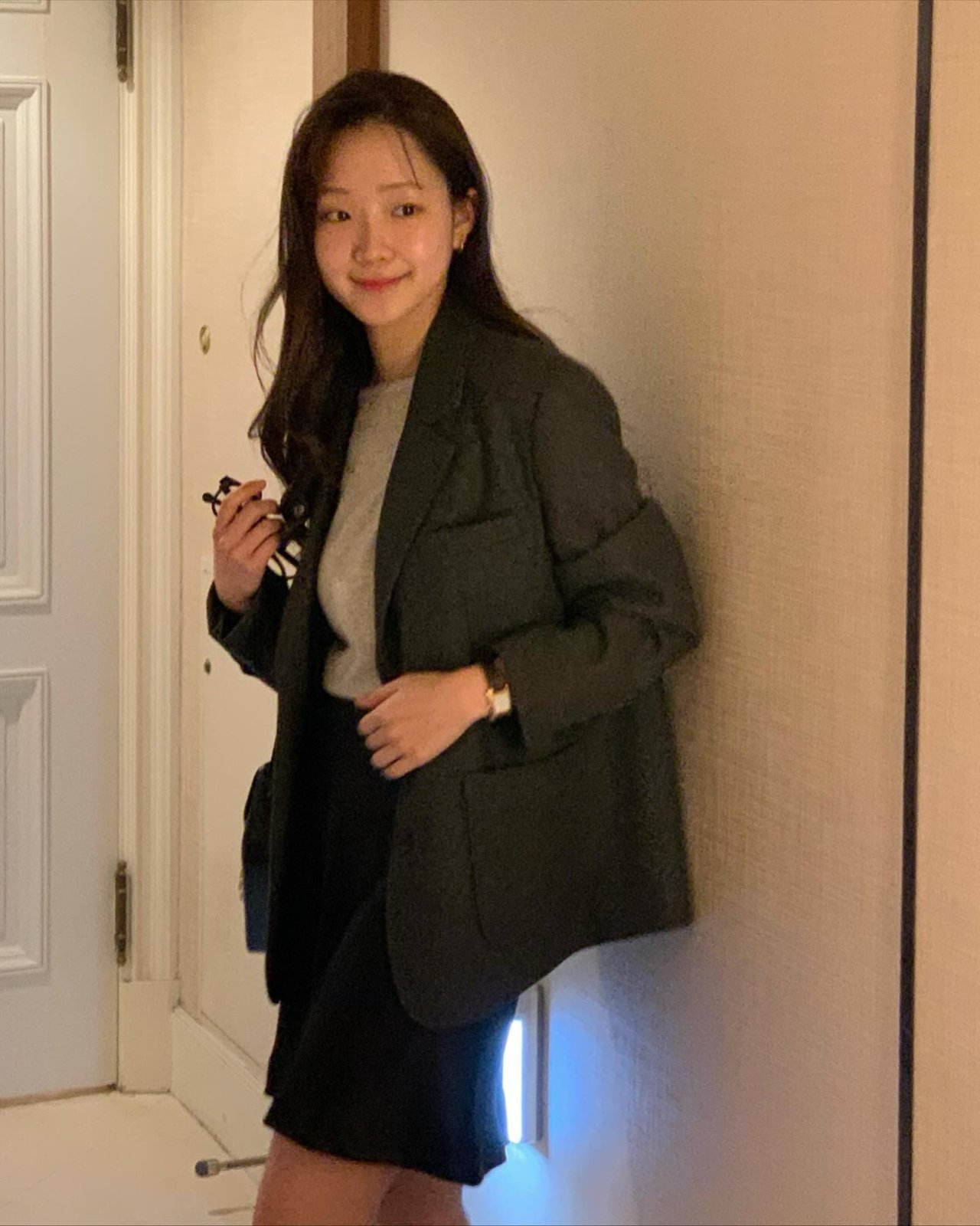 스프링 울 보카시 자켓 상세 이미지 7