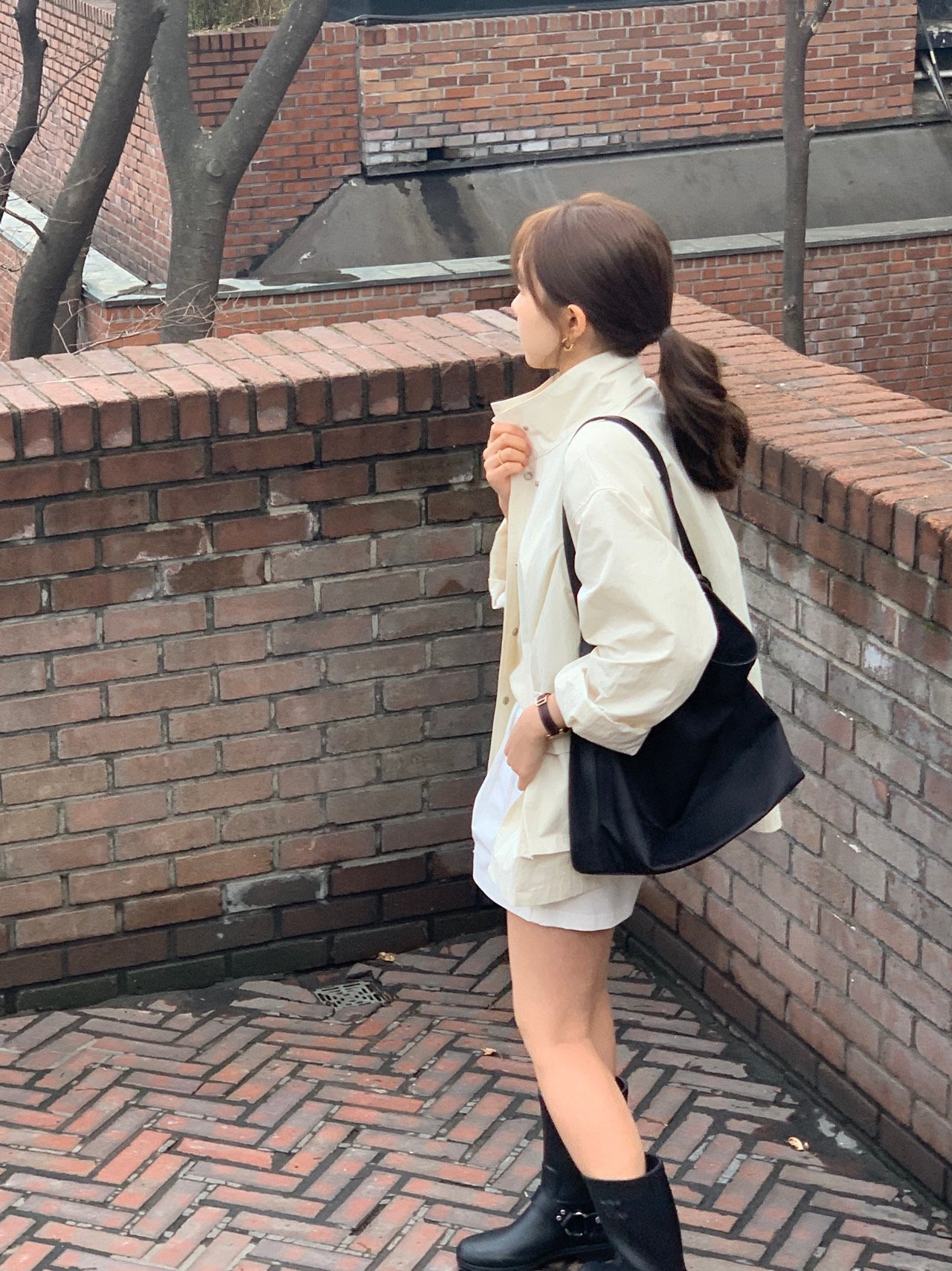 썸머 하프 야상 자켓 상세 이미지 5