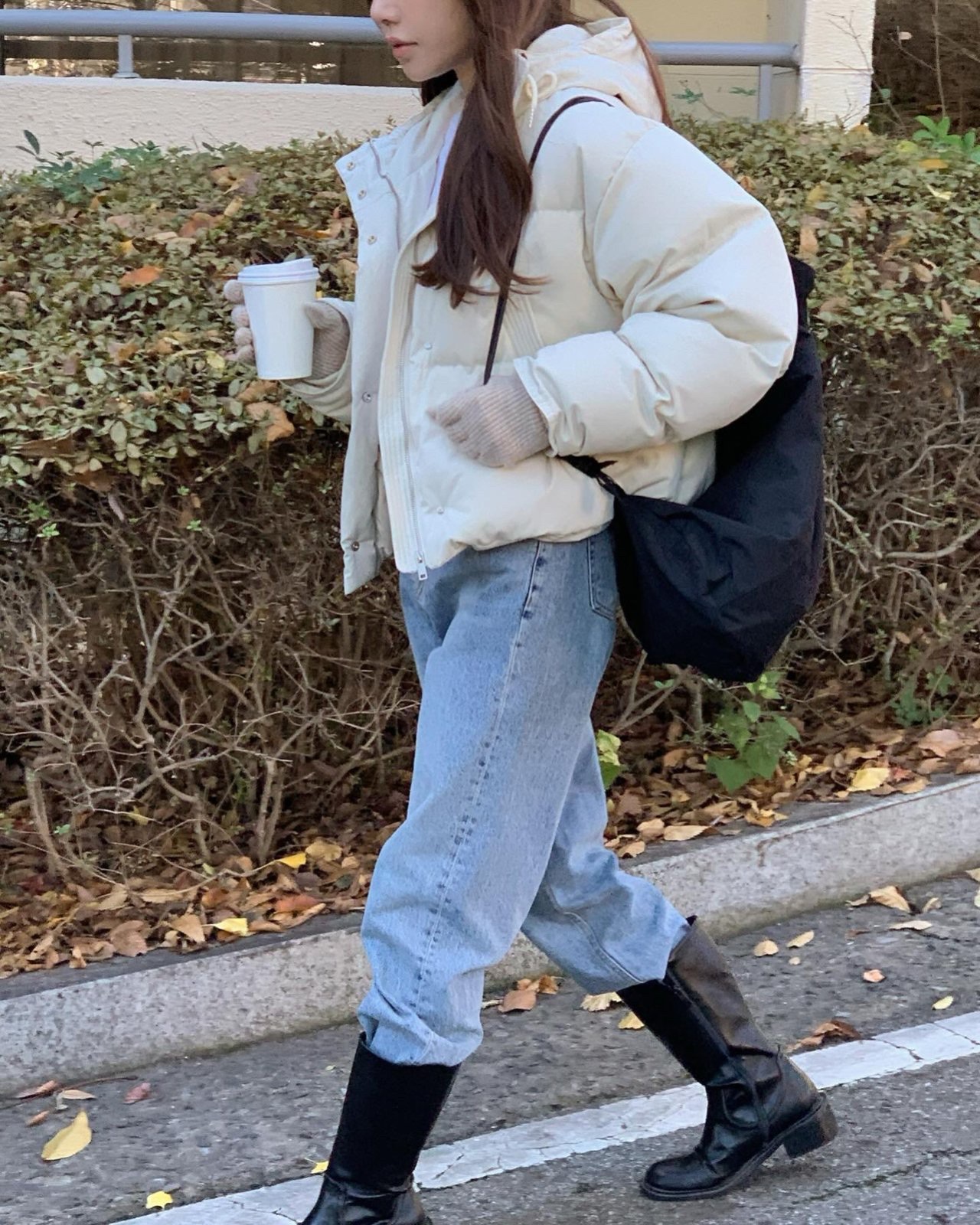 어반 후디 구스다운 숏 패딩 상세 이미지 10
