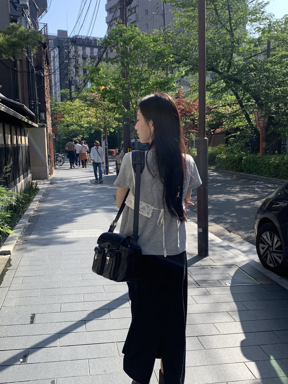 유주얼 실키 스커트 상세 이미지 4