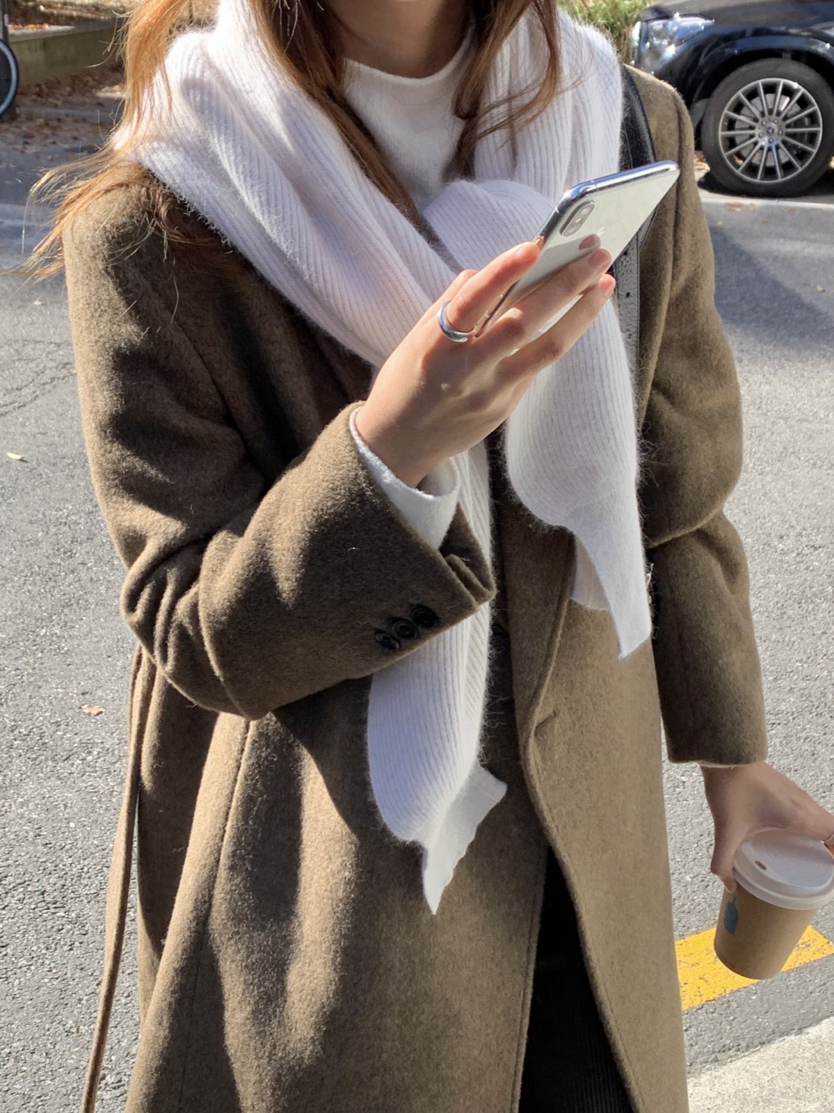 베로나 라쿤 니트 볼레로 상세 이미지 6