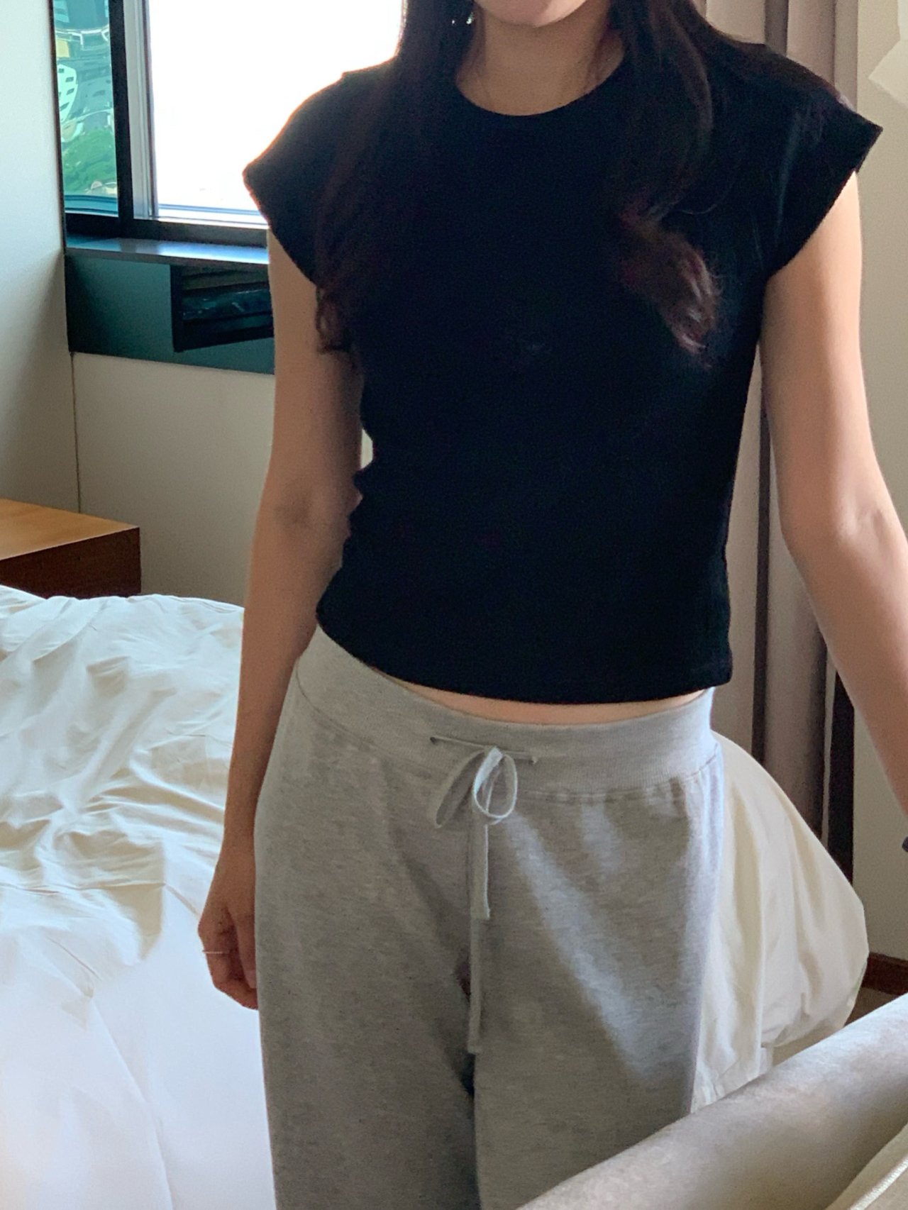 링클 하프 티셔츠 상세 이미지 8