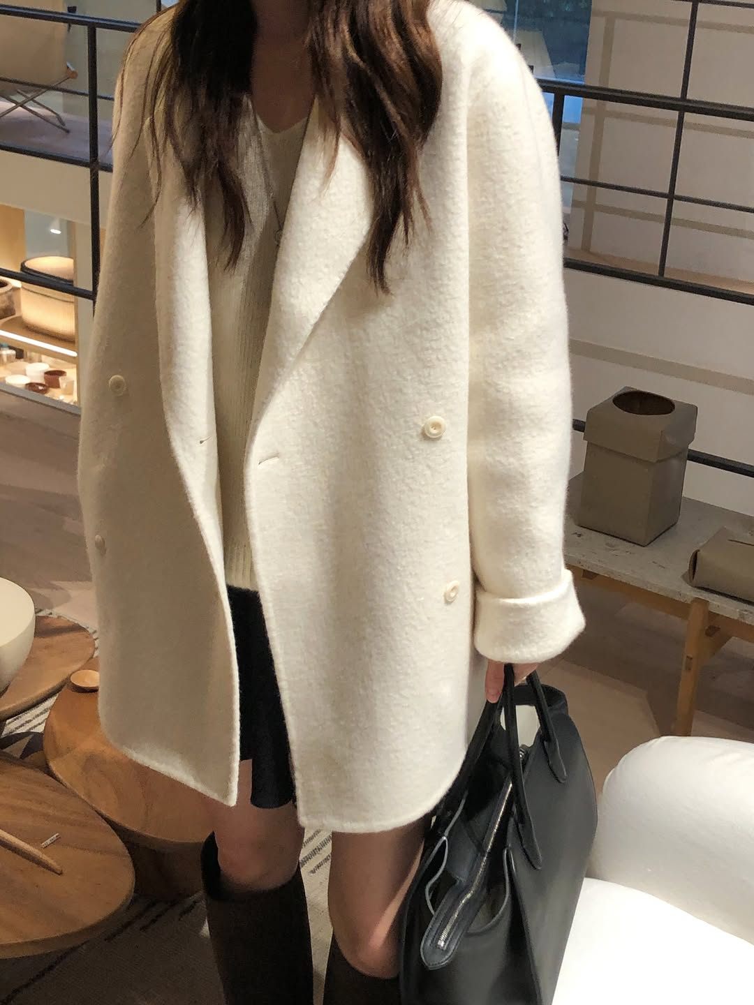 이벳 더블 하프 핸드메이드 자켓 상세 이미지 9